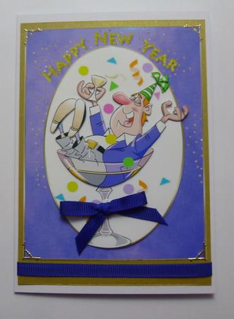 Happy New Year Quick Card by Jayne Jones