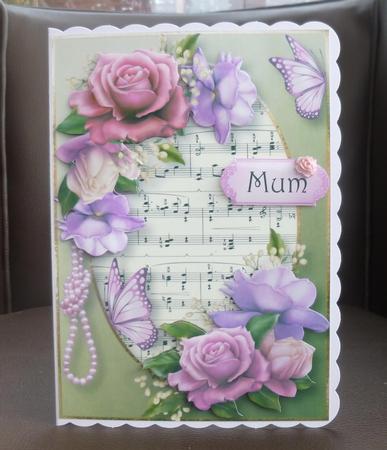 Belle Roses & Butterflies by Jayne Jones