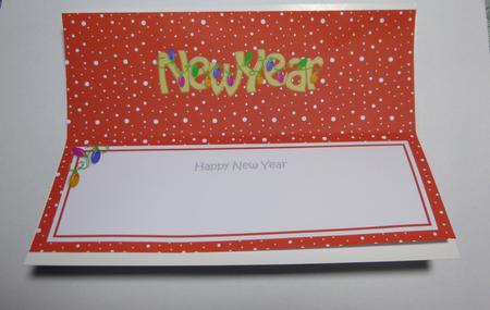 Large Dl New Year Lights Insert by Jayne Jones