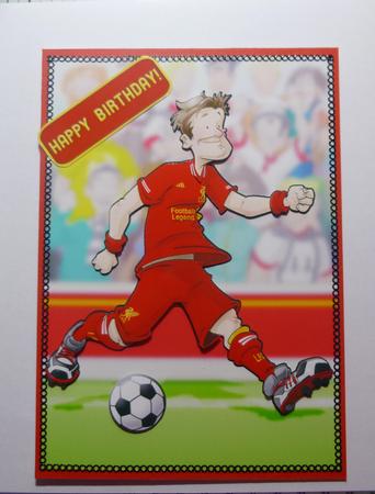 Football Dude from Liverpool by Jayne Jones