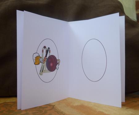 Cricket and a Pint Insert by Jayne Jones