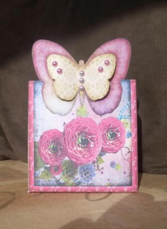 Butterfly - Shape Pinchbag 123 by Jayne Jones
