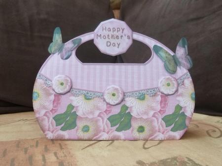 New Size Handbagcard Almond 114 by Jayne Jones