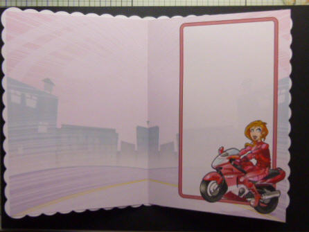 Biker Chick Pink Insert by Jayne Jones