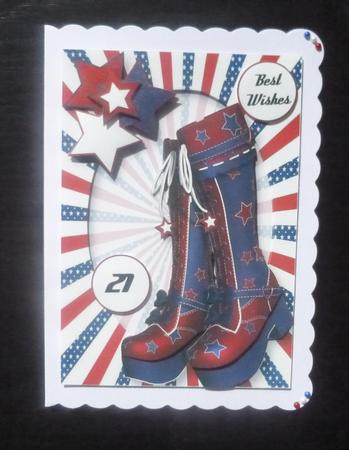 Beautiful Boots - Stunning Stars by Jayne Jones