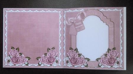 Dancing Couple Happy Anniversary to Fit 6in Folded Insert by Jayne Jones