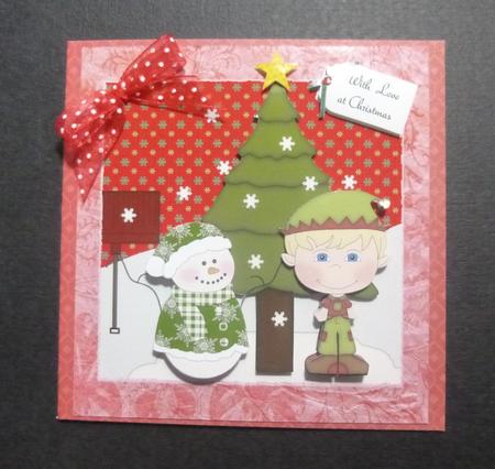 Christmas Elf Boys Clipart Set X4 by Jayne Jones