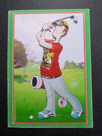 Golfer Dude Ii by Jayne Jones