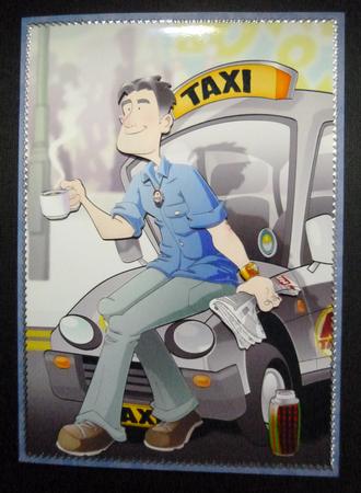 Taxi Dude Silver by Jayne Jones