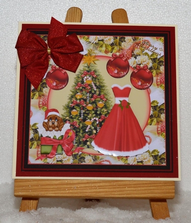the Christmas dress by Jackie Bullock