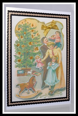 christmas family by Jackie Bullock