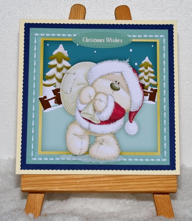 Teddies Christmas Delivery  by Jackie Bullock
