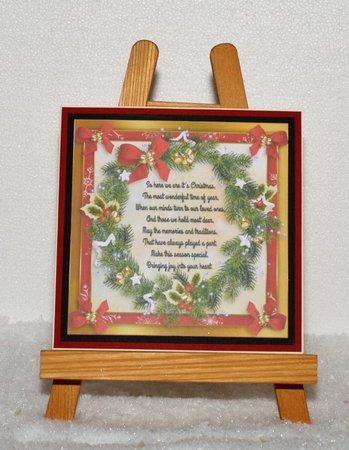 7x7 Christmas Time Verse 1 by Jackie Bullock