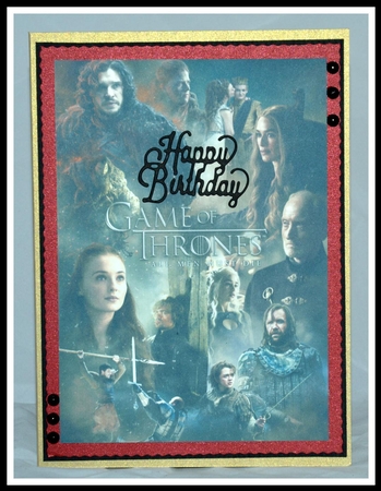 Game of Thrones 4 Quick Card by Jackie Bullock
