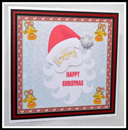 A happy Santa 2 by Jackie Bullock