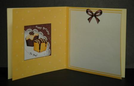 Fondant Fancies Birthday Cakes Matching Square Insert by Jackie Bullock