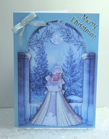 Layered Winter Lady Mini Kit by Jackie Bullock