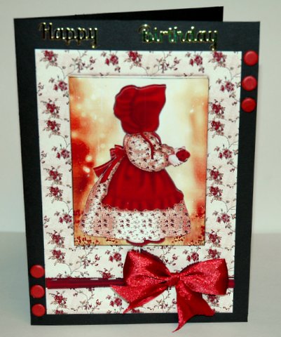 Sunbonnet Sue Rose by Jackie Bullock