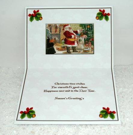 Santa Claus Insert 2 by Jackie Bullock