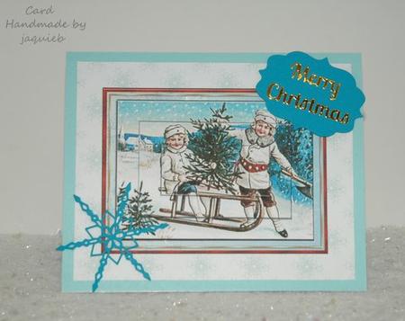 Collecting the Tree A6 by Jackie Bullock