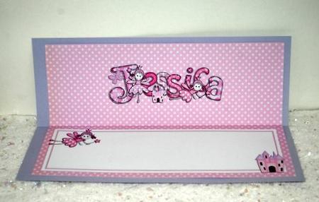 Fairy Jessica Matching Large Dl Insert by Jackie Bullock