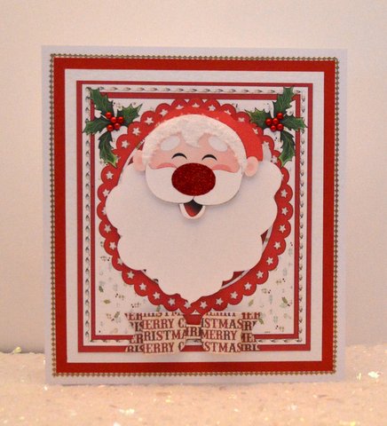 A Really Jolly Santa . by Jackie Bullock