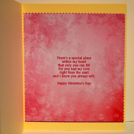 Valentine's Day Insert by Jackie Bullock