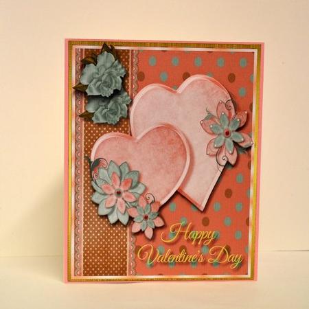 Lovely Vintage Valentine Wishes by Jackie Bullock