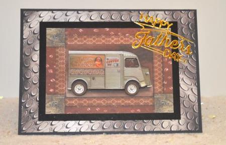 Coffee Mini Bar on Wheels by Jackie Bullock