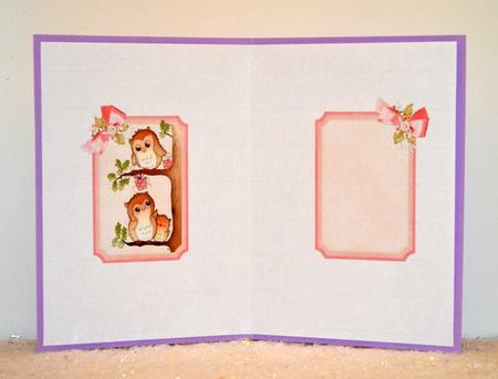 Sending Owl My Love Insert by Jackie Bullock