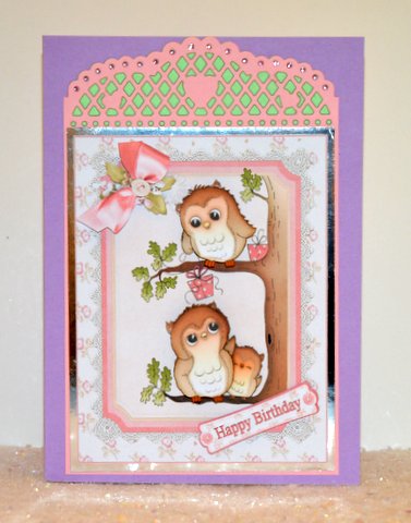 Sending Owl My Love by Jackie Bullock