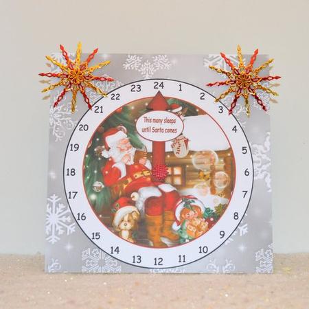 Santa Advent by Jackie Bullock