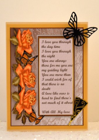 To My Wife /husband on Birthday/anniversary,partner by Jackie Bullock