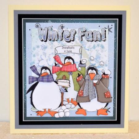 Penguin's Snowball Sale by Jackie Bullock