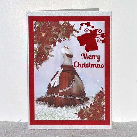 Beautiful Christmas Princess Dress by Jackie Bullock