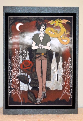Male Goth 3 by Jackie Bullock