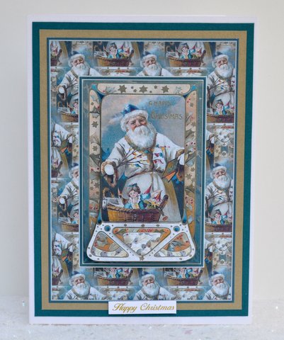 Santa Quick Card by Jackie Bullock
