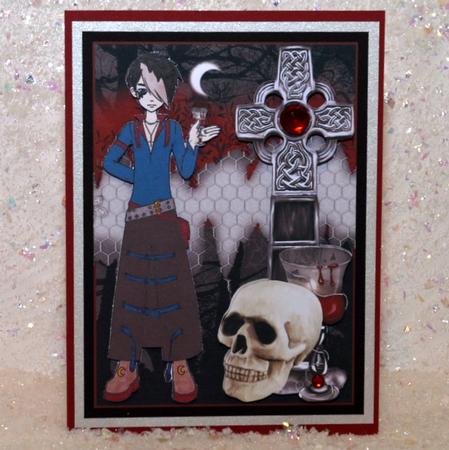 Male Goth 2 by Jackie Bullock