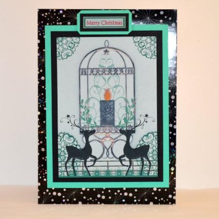 Candle in Bird Cage by Jackie Bullock