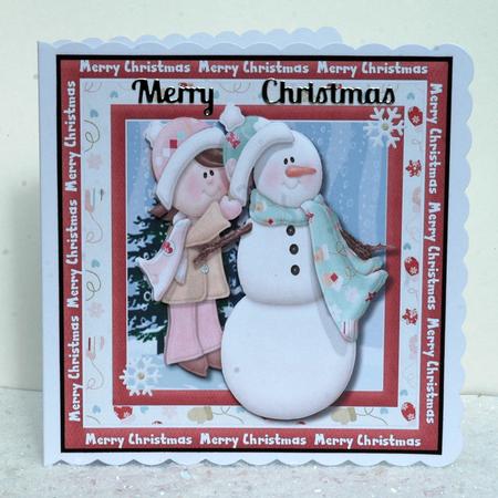 Dressing the Snowman  by Jackie Bullock