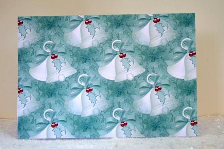 Christmas Bells Background Paper by Jackie Bullock