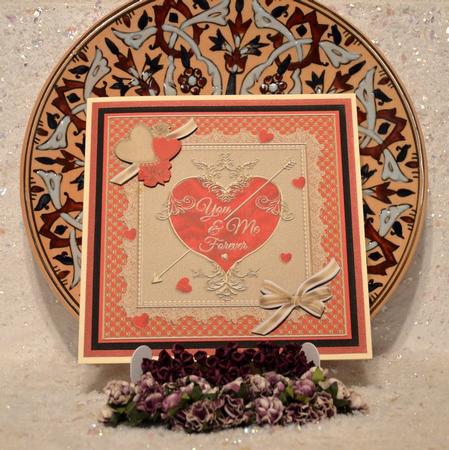 Satin & Pearls Valentine by Jackie Bullock