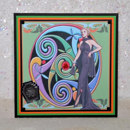 Deco Colourful Delight by Jackie Bullock