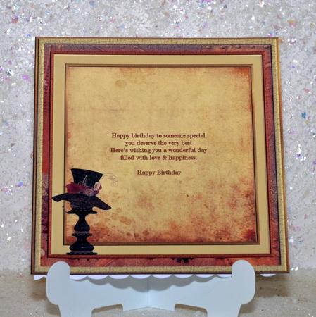 Steampunk Hat Topper Insert to Match Cup601609_719 by Jackie Bullock
