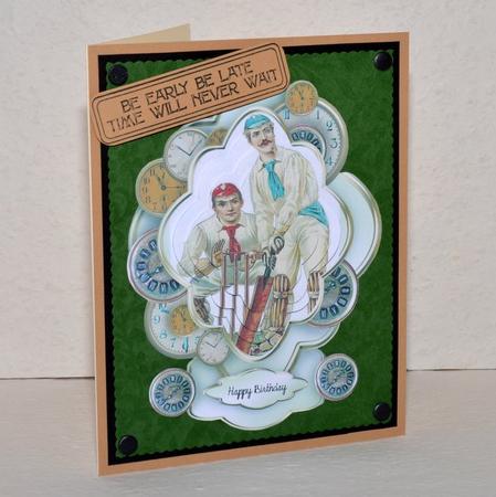 Cricket Time Stacker Card by Jackie Bullock