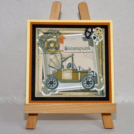 Mr. Punker-doodles Card Card Topper 2 by Jackie Bullock