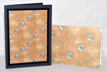 Vintage Steam Punk Paper by Jackie Bullock
