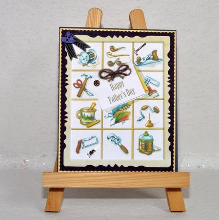 Vintage Father's Day Topper by Jackie Bullock