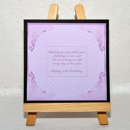 Happy 30th Birthday Pink Insert by Jackie Bullock