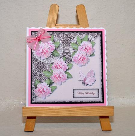 Perfect Pink Peonies by Jackie Bullock